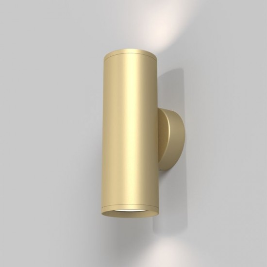 69112-045 Matt Gold 2 Light Wall Lamp