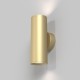 69112-045 Matt Gold 2 Light Wall Lamp