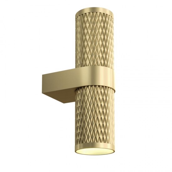 69107-045 Decorative Matt Gold Up&Down Wall Lamp