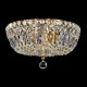 17594-045 Antique Gold Ceiling Lamp with Crystal ∅ 30