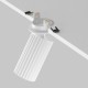 76516-045 Adjustable Ribbed White Recessed Spotlight
