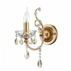 17639-045 Gold Wall Lamp with Crystal 17639-045 Gold Wall Lamp with Crystal