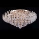 17648-045 Gold 9 Light Ceiling Lamp with Crystal