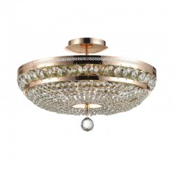 17888-045 Antique Gold Ceiling Lamp with Crystal ∅ 43.5