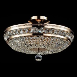 17888-045 Antique Gold Ceiling Lamp with Crystal ∅ 43.5