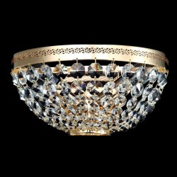 17892-045 Antique Gold Wall Lamp with Crystal 17892-045 Antique Gold Wall Lamp with Crystal
