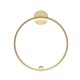 68500-045 Brass Ring LED Wall Lamp Ø 80 cm