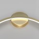 68502-045 Brass Ring LED Wall Lamp Ø 60 cm