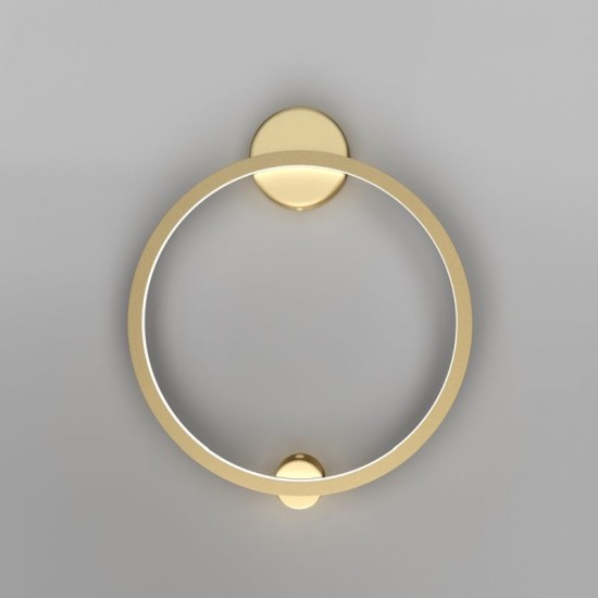 68501-045 Brass Ring LED Wall Lamp Ø 40 cm