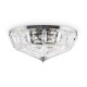 68677-045 Chrome 6 Light Ceiling Lamp with Crystal