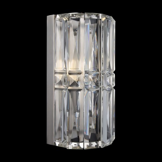 68678-045 Chrome Wall Lamp with Crystal