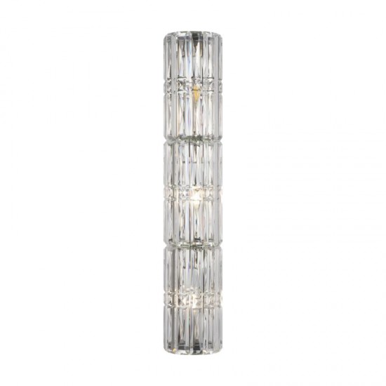 68679-045 Chrome 3 Light Wall Lamp with Crystal