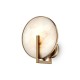 68512-045 Natural Stone & Gold Wall Lamp