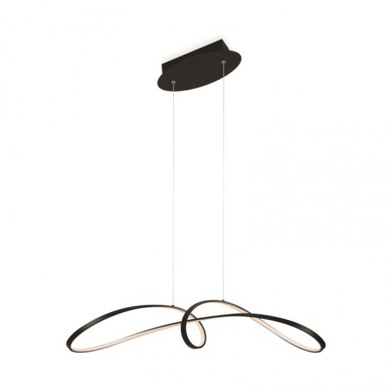 68481-045 LED Matt Black Pendant 4000K