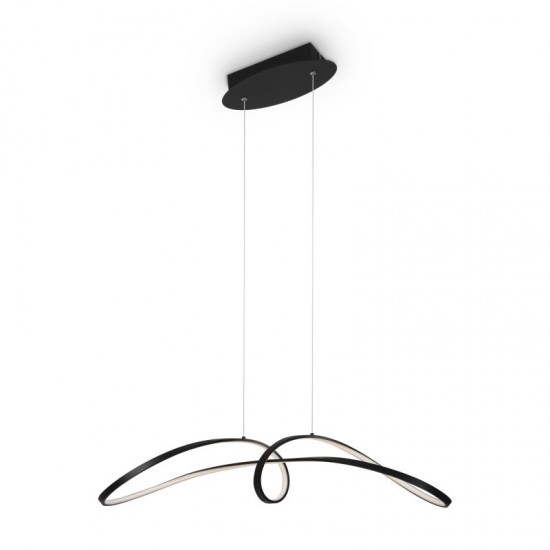68481-045 LED Matt Black Pendant 4000K