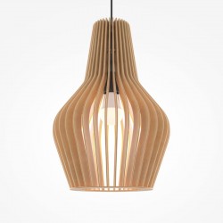 73594-045 Natural Wood Pendant ∅ 30 cm