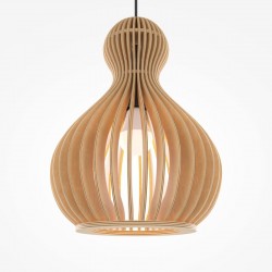 73595-045 Natural Wood Pendant ∅ 30 cm