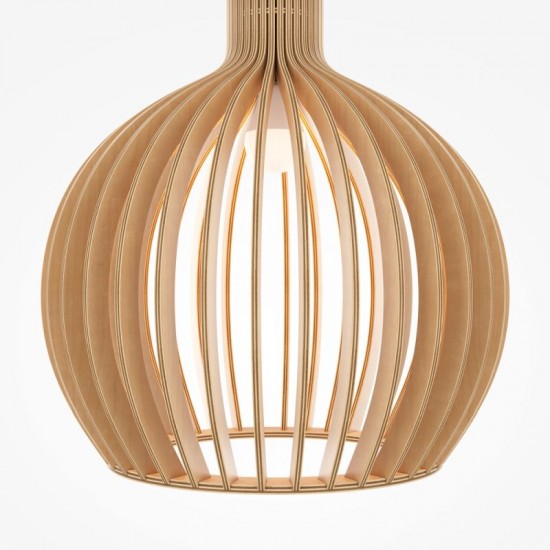 73597-045 Natural Wood Pendant ∅ 45 cm