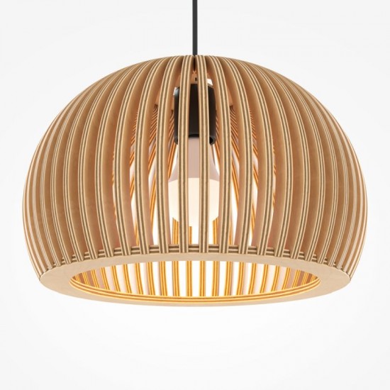 73598-045 Natural Wood Pendant ∅ 33 cm