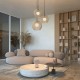 73456-045 Natural Wicker Pendant with White Glass Diffuser
