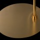 42584-045 Matt Gold Floor Lamp with White Glass
