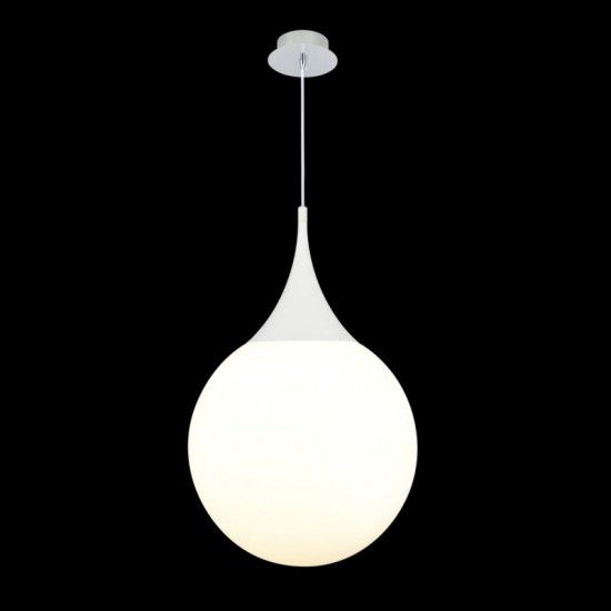 17812-045 White Glass Globe Big Hanging Pendant 17812-045 White Glass Globe Big Hanging Pendant