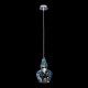 42745-045 Nickel Pendant with Light Blue Glass 42745-045 Nickel Pendant with Light Blue Glass
