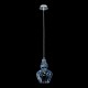 42745-045 Nickel Pendant with Light Blue Glass 42745-045 Nickel Pendant with Light Blue Glass