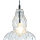 42744-045 Nickel Pendant with Clear Glass