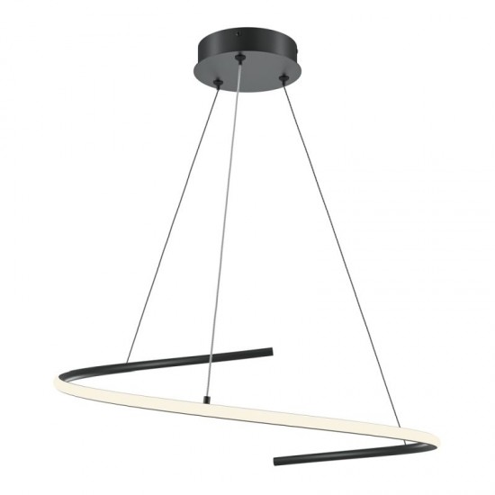 73465-045 CCT Black LED Pendant 1600 Lm