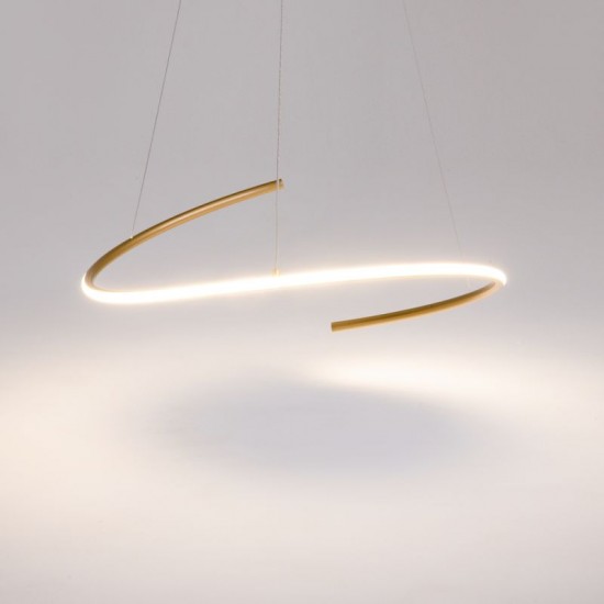 73466-045 CCT Brass LED Pendant 2100 Lm