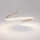 73466-045 CCT Brass LED Pendant 2100 Lm