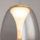 73613-045 Satin Gold LED Pendant with Smoked Ombre Glass