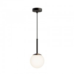 68450-045 Black Pendant with White Glass Ø15