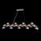 43487-045 Chrome 25 Light over Island Fitting with Smoked Mirrored Glasses