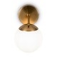 68511-045 Brass Wall Lamp with Opal Glass 68511-045 Brass Wall Lamp with Opal Glass