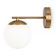 68511-045 Brass Wall Lamp with Opal Glass 68511-045 Brass Wall Lamp with Opal Glass