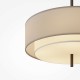 76470-045 Light Grey Fabric Pendant with Diffuser