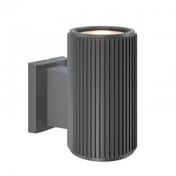 68721-045 Outdoor Ribbed Grey Small Wall Lamp 68721-045 Outdoor Ribbed Grey Small Wall Lamp