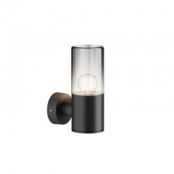 73639-045 Outdoor Graphite Wall Lamp with Ombre Glass