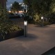 73688-045 Outdoor Graphite LED Bollard with Clear Diffuser