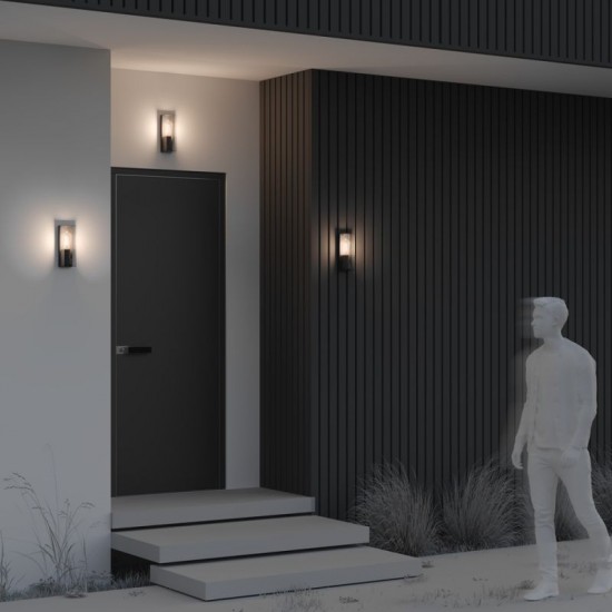 74155-045 Outdoor Graphite Wall Lamp