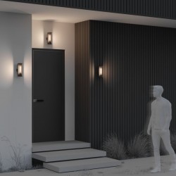 74156-045 Outdoor Graphite Wall Lamp