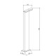68719-045 Outdoor Black & White LED Bollard 68719-045 Outdoor Black & White LED Bollard