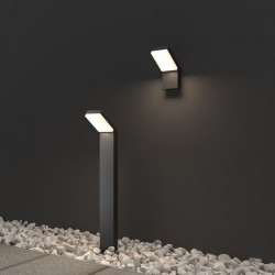 68719-045 Outdoor Black & White LED Bollard