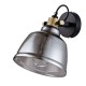 17961-045 Single Wall Lamp with Smoked Glass 17961-045 Single Wall Lamp with Smoked Glass