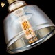 17965-045 Single Pendant with Amber Glass 17965-045 Single Pendant with Amber Glass