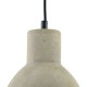 42817-045 Grey Concrete Pendant
