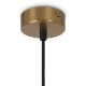 68645-045 Brass 4 Light Centre Fitting with White Glasses