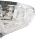 68677-045 Chrome 6 Light Ceiling Lamp with Crystal